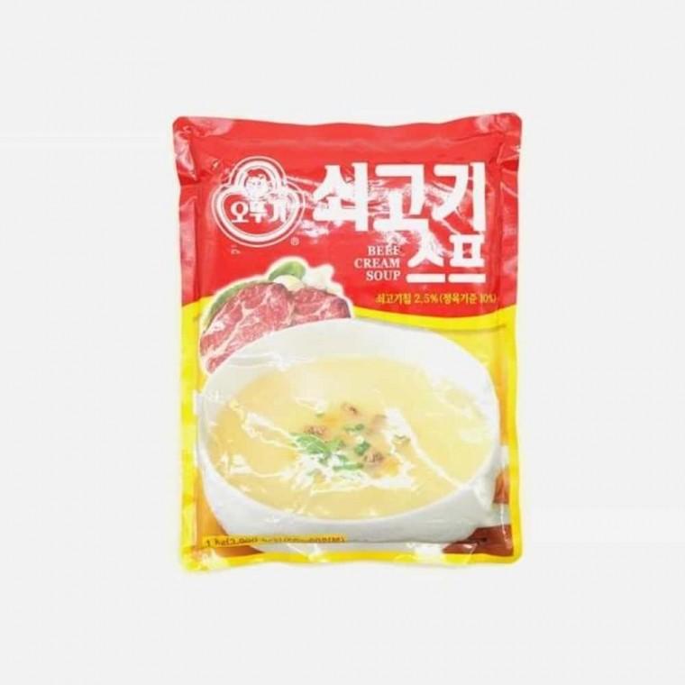오뚜기 쇠고기 스프 1kg 간편스프 업소용스프 식사대용 크림스프