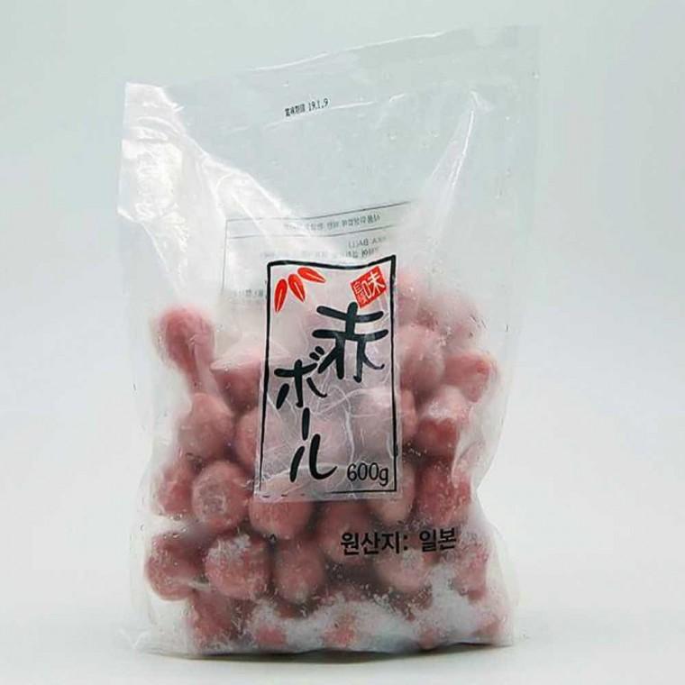 혀니추천 와카메 동그란 어묵 아카볼 냉동 600g 동그란오뎅