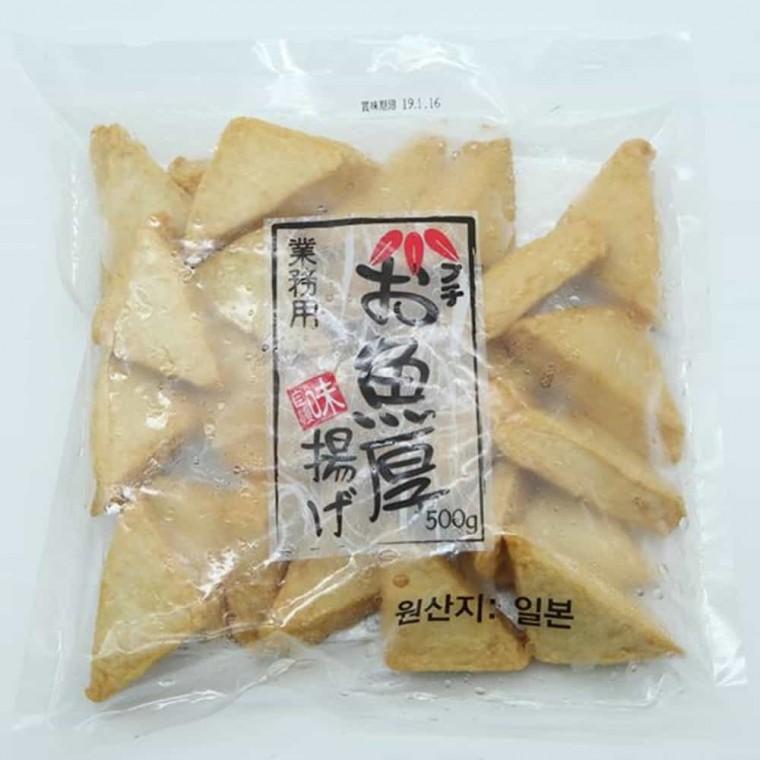 푸치 오사카나 아쯔아게 500g 꼬치오뎅 어묵볶음 냉동어묵 우동고명