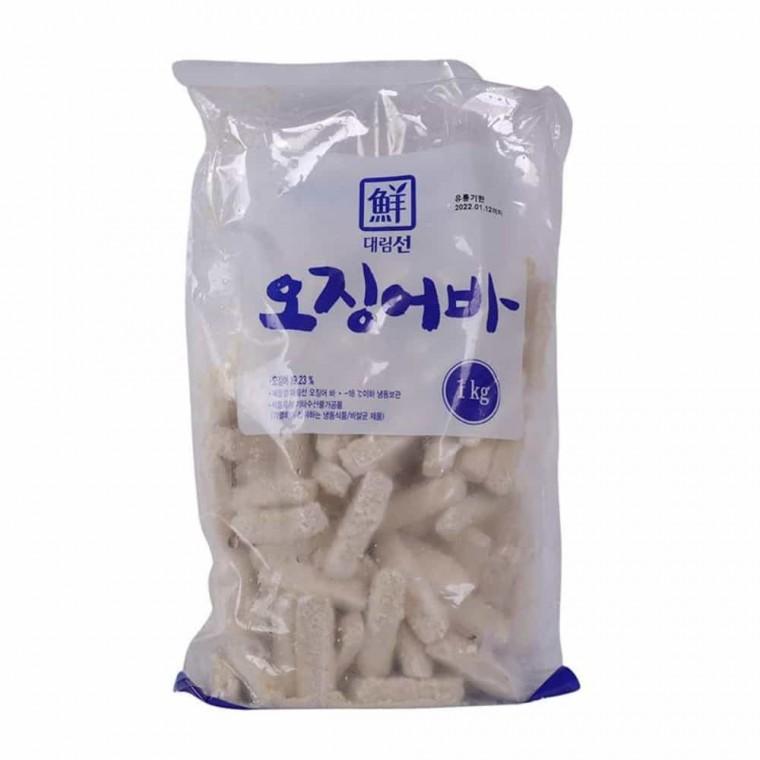 대림선 오징어바 1kg 오징어튀김 튀김어묵 오징어간식 냉동오징어튀김