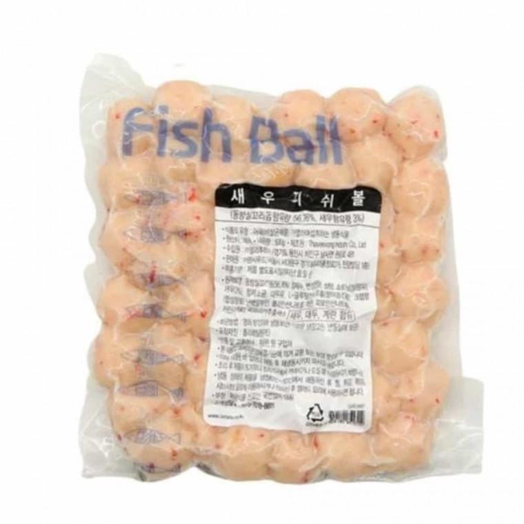 새우 피쉬볼 500g 새우볼완자 마라탕재료 훠궈재료 피쉬볼어묵