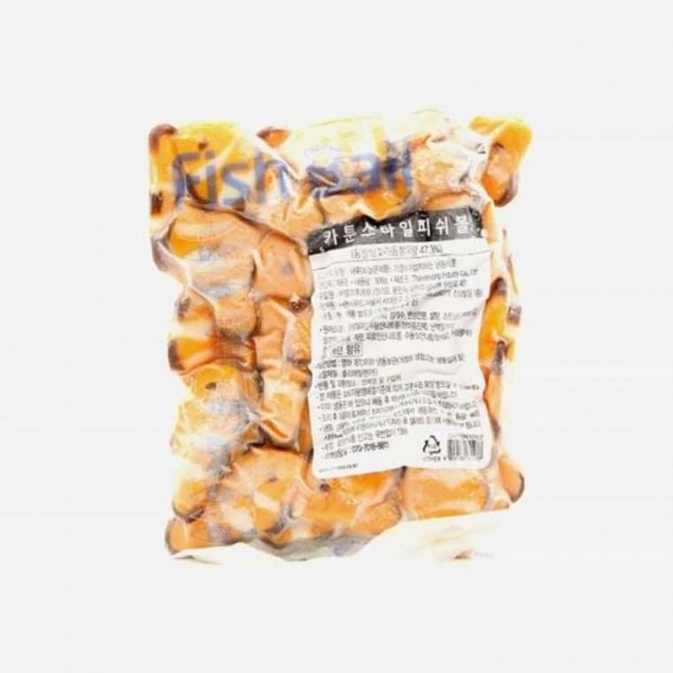 랜시 카툰 피쉬볼 500g 마라샹궈재료 샤브샤브재료 훠궈재료 어묵볼