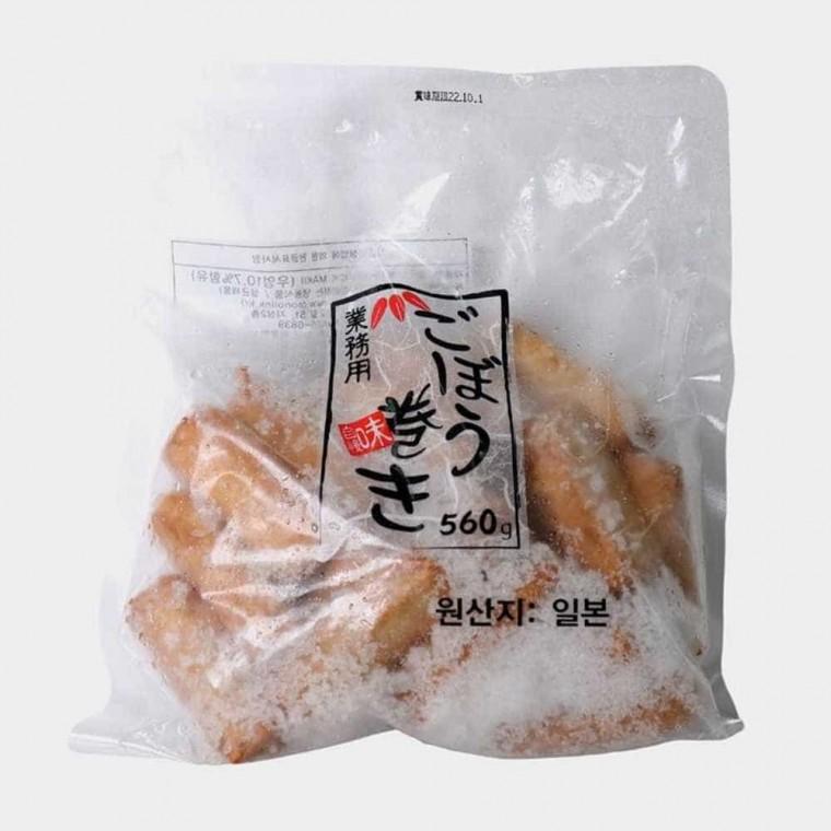 혀니추천 와카메 냉동 우엉마끼 560g 조림용어묵