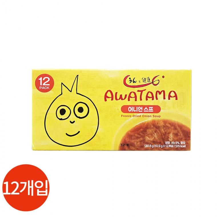 동결건조 아와타마 프렌치어니언 스프 10.9g x 12개