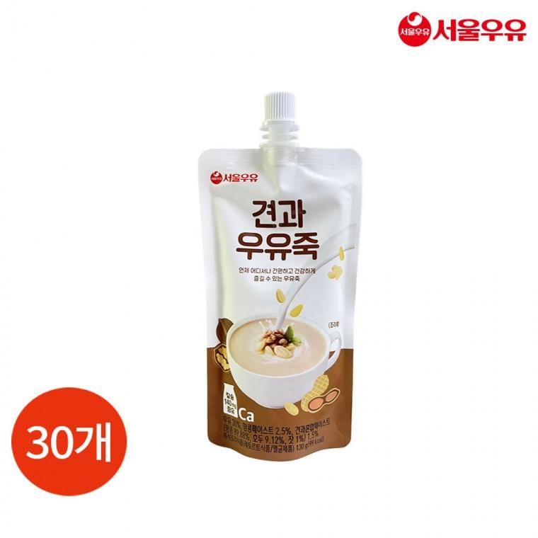 서울우유 견과 우유죽 130g x 30개