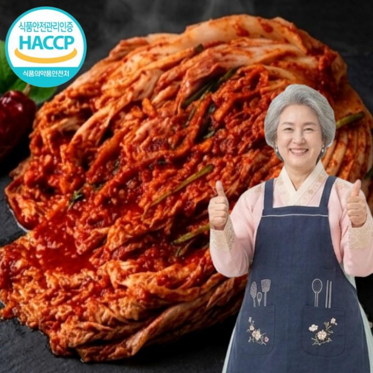 이슬찬방 전라도 당일제조 포기 배추김치 3kg 국내산 재료 30년 전통 김장김치