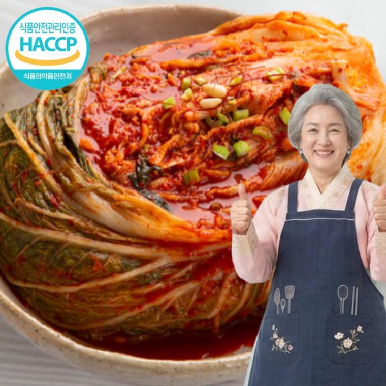 당일생산 전라도 정직한 손맛 김장 포기김치 1kg (100% 국산재료)