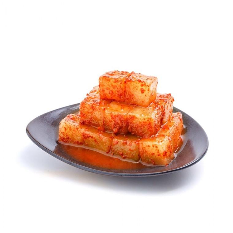 국산 국밥집깍두기 맛있는깍두기 석박지2kg 국산 국밥집깍두기