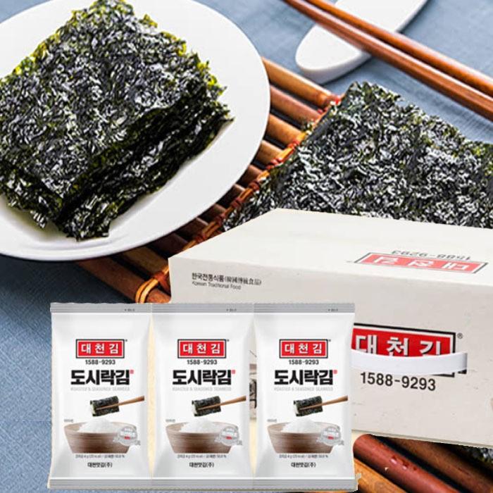 대천맛김 1004호 도시락김 단체 명절 센터 4G 27봉
