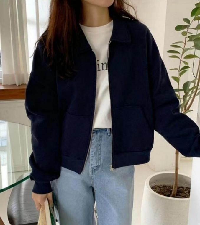 맨투맨 맨투맨자켓 간절기 카라 데일리 집업 아우터 카라집업 긴팔티 자켓 포켓