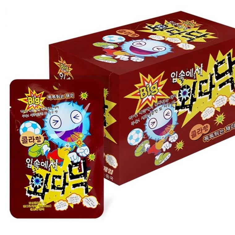 와다닥 팝핑캔디 콜라맛 20개 1세트 탄산캔디 간식