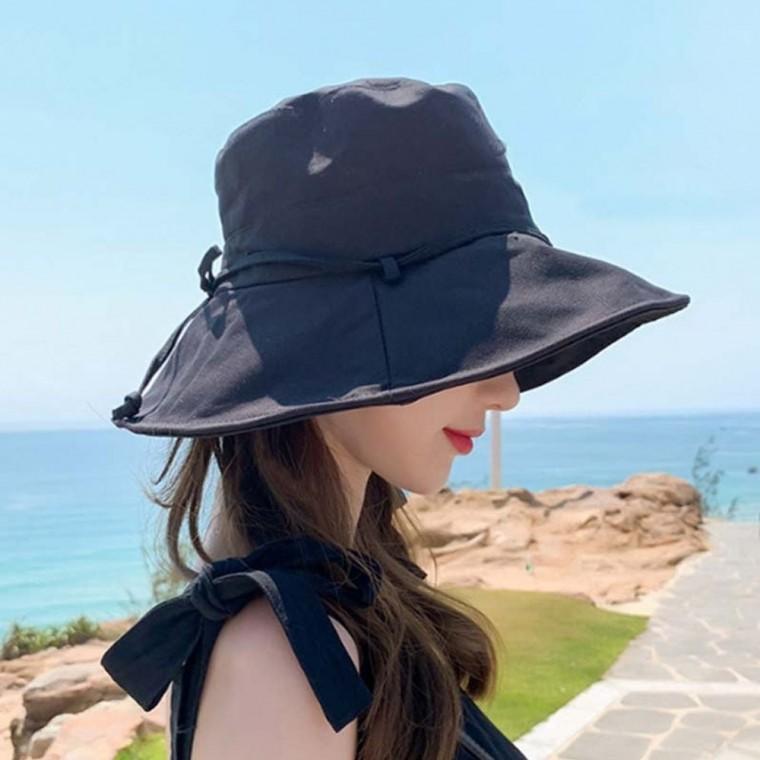 여성 버킷햇 벙거지모자 좌외선차단캡 바캉스 야외활 야외활동모자 여성모자 썬캡