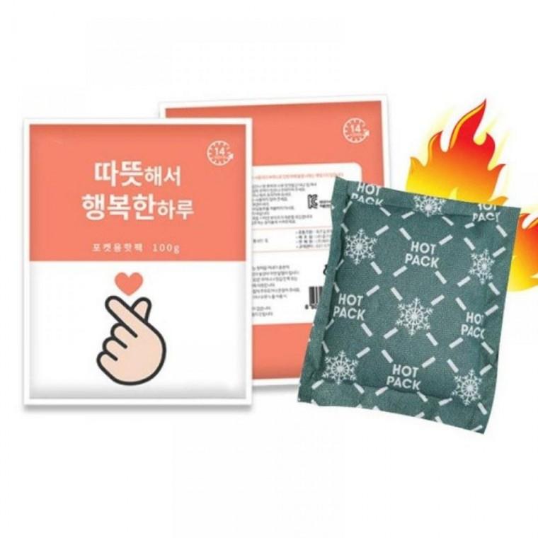 겨울용 손난로핫팩 100g 10개 14시간