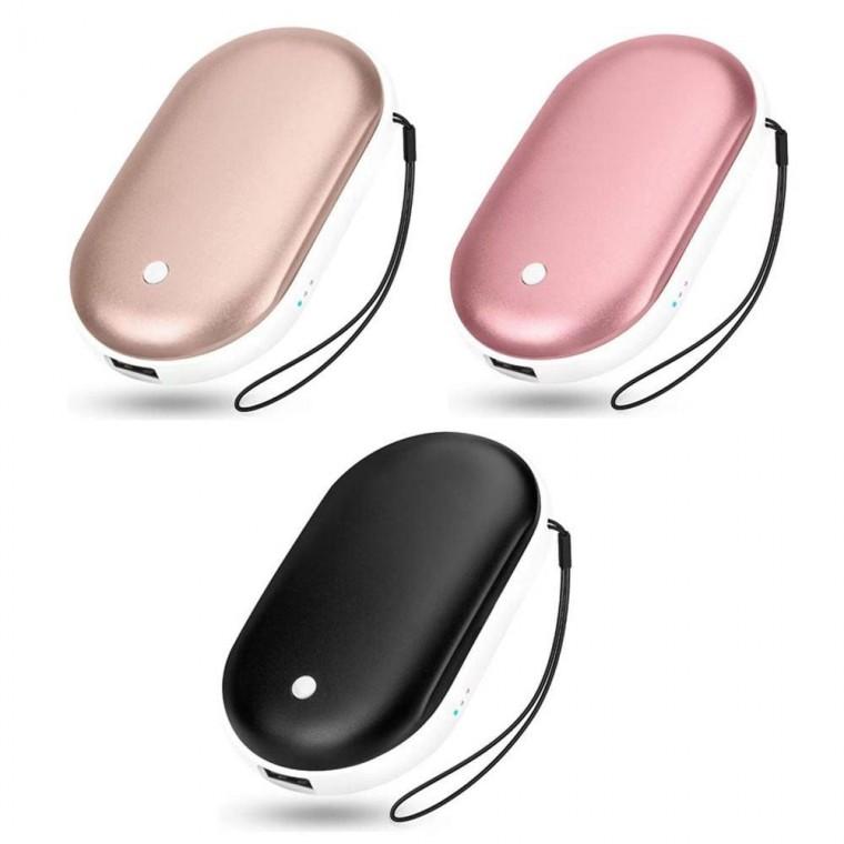대용량 USB 충전식 보조배터리 손난로