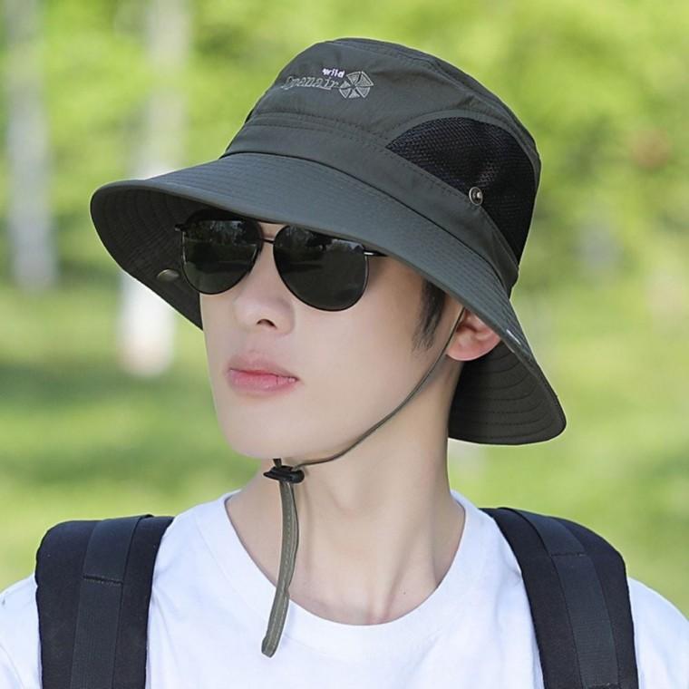 야외 여름모자 낚시 등산 4컬러 메쉬버킷햇 남성 썬캡 힙합모자