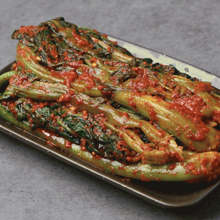 갓김치 여수 돌산 전라도김치 2kg 칼칼한맛 아삭 알싸 매콤
