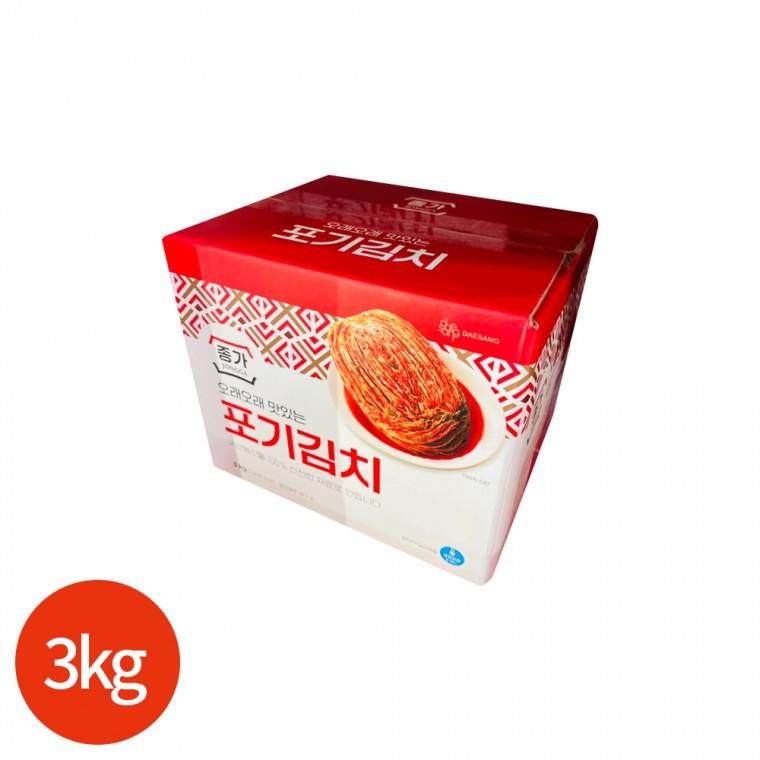 종가 포기김치 3kg