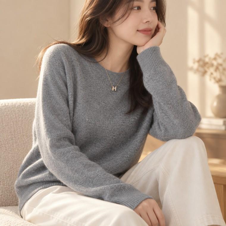 루즈핏 니트 스웨터 이너 니트티 오버핏 가을 부드러운