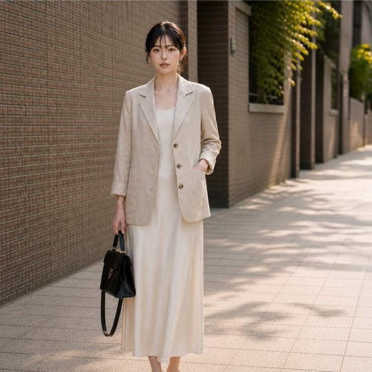 린넨 자켓 재킷 오버핏 여자 여성 여름 자켓 여성린넨자켓