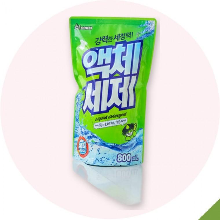 의류 세탁 액체세제 800ml 하트유통