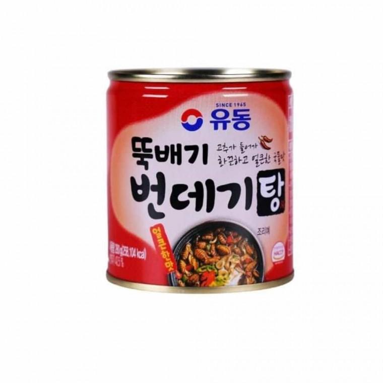 유동 뚝배기 번데기탕 얼큰한맛 280g 매운번데기탕 포장마차안주 캠핑안주 간편술안주