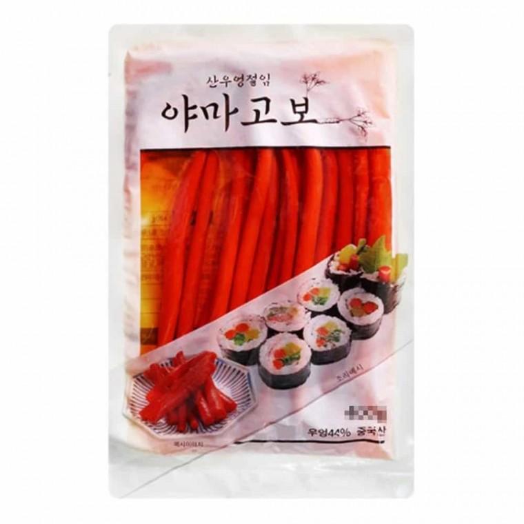 야마고보 400g 일본짱아찌 찌개재료 전통주안주 김밥우엉