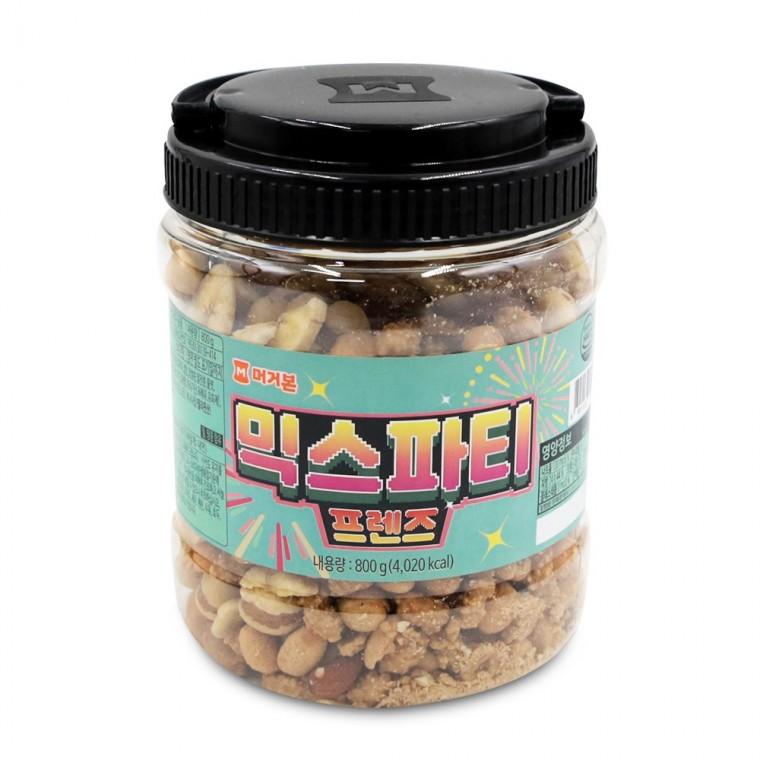 머거본 믹스파티 프렌즈 800g 안주 종합견과 아이간식