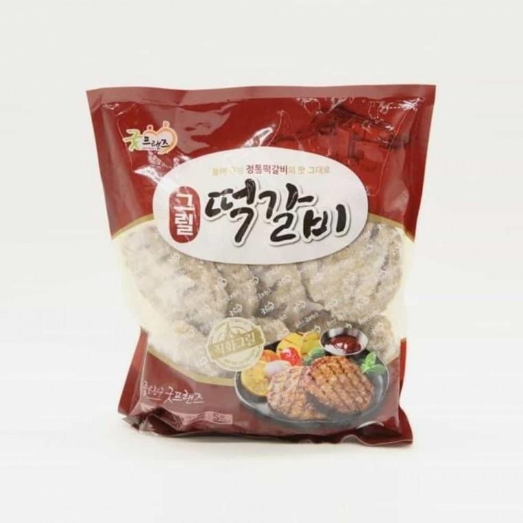프랜즈 그릴떡갈비 1kg 간단한간식 산적구이 간단한술안주 냉동떡갈비