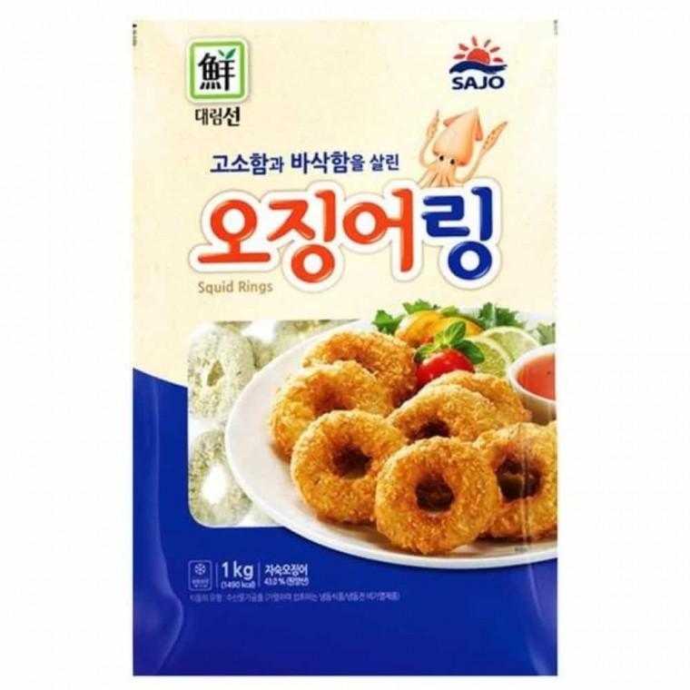 대림선 오징어링 1kg 맥주안주오징어튀김 에어프라이어오징어링 업소용오징어링 오징어링튀김