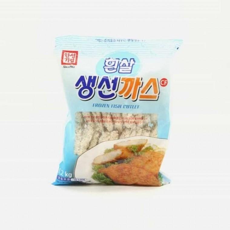 한성 생선까스 1.2kg 햄버거패티 간단한안주 샌드위치패티 도시락반찬