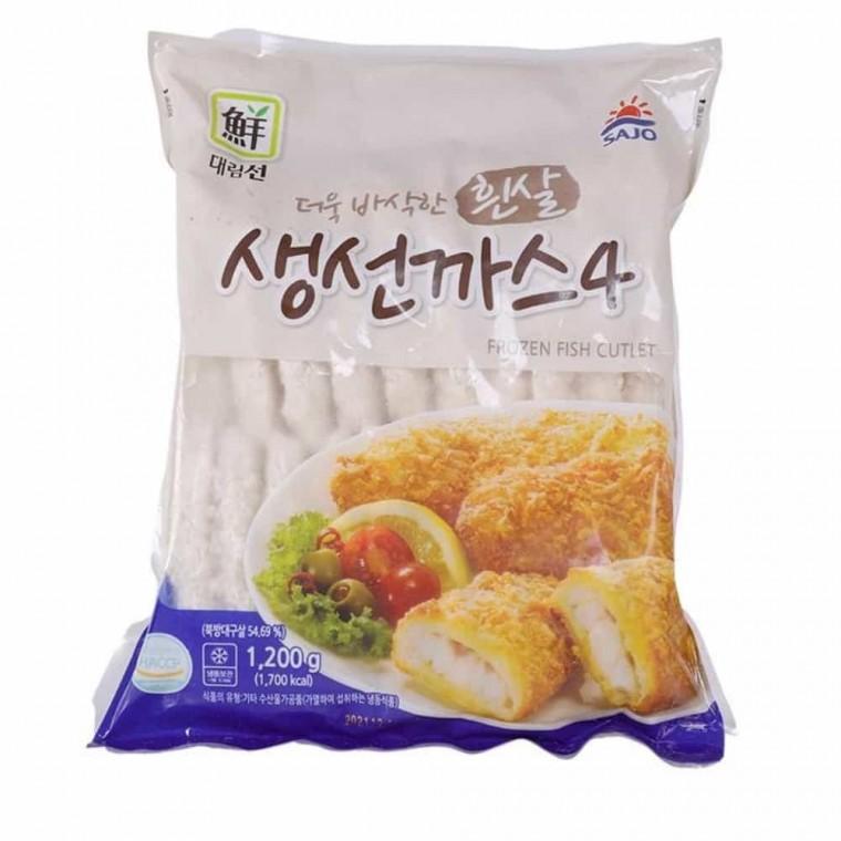 대림선 생선까스 1.2kg 도시락반찬 냉동식품 대구생선까스 술안주