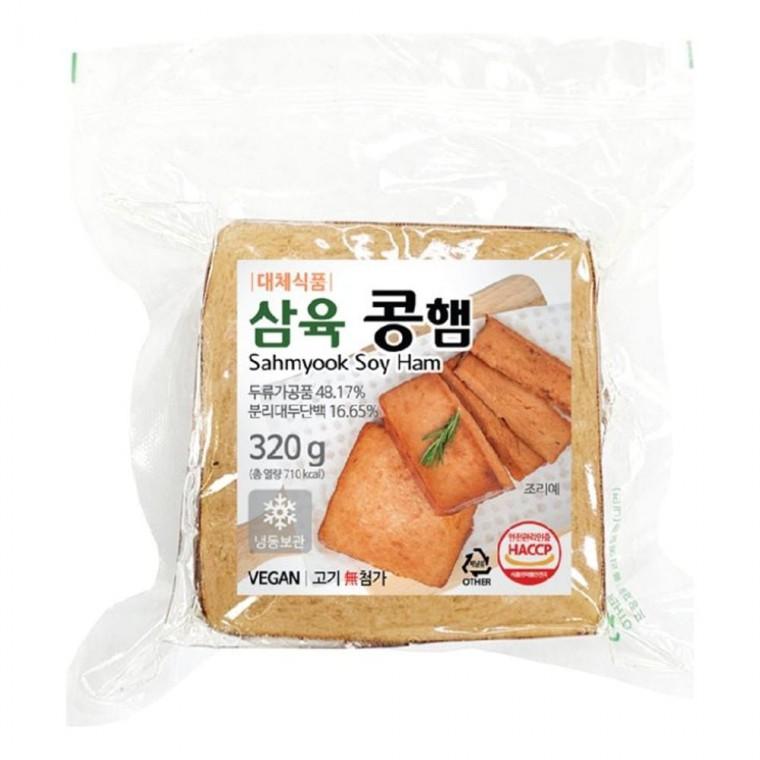 냉동 삼육콩햄 320g 비건 Vegan 쏘세지 소시지 안주