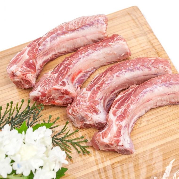 캠핑등갈비구이 한돈돼지갈비 한돈갈비 500g