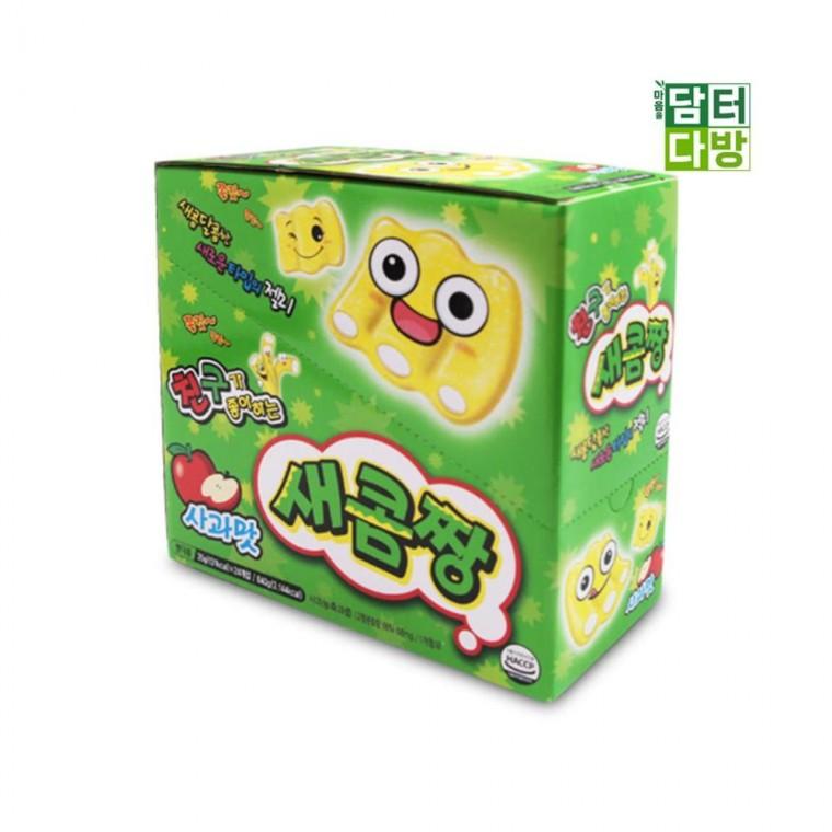 루미나D 새콤짱 사과맛 35g 24개입 새콤달콤 간식 과자