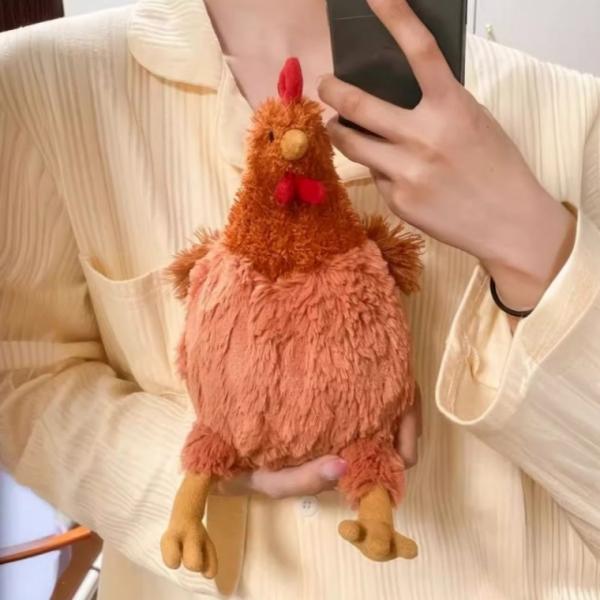 치킨집 개업 선물 꼬꼬 치킨 행운 인형 하찮은 꼬꼬닭 신혼 부부 집들이 선물 애착 쿠션 AA0055
