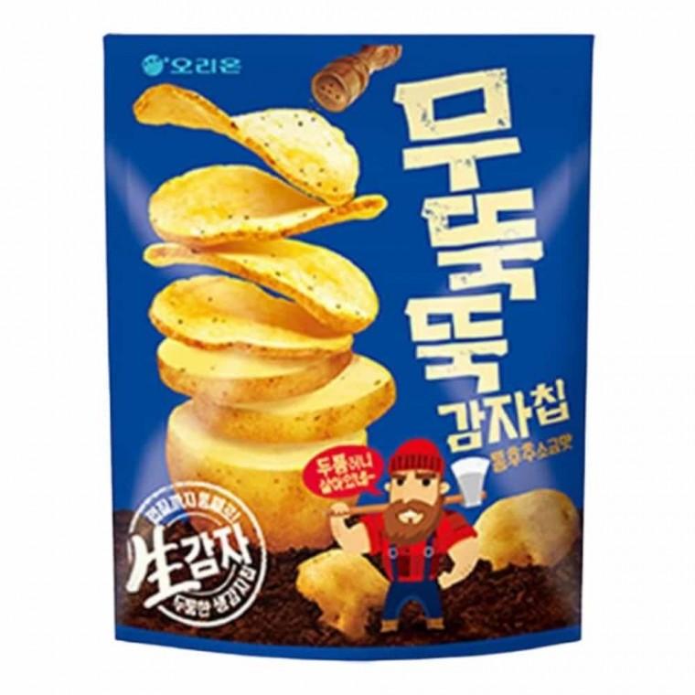 무뚝뚝감자칩M 60g 낱개 혼술안주 술안주과자 사무실간식