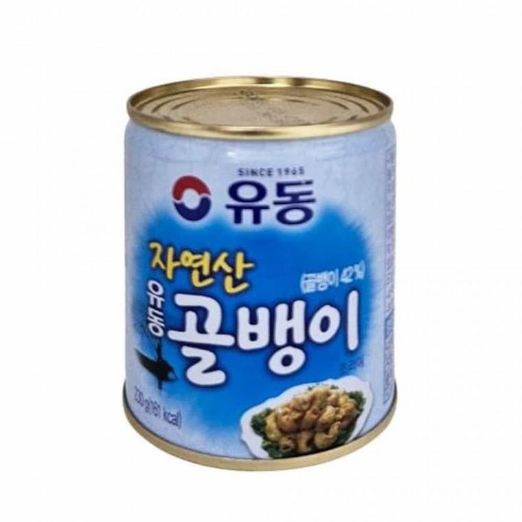자연산 골뱅이 통조림 캔 230g 야식안주 포장마차 골뱅이캔