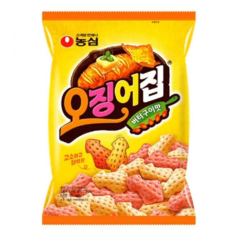 농심 오징어집 78gx10개 (반박스) 오징어과자 오징어스낵 해물과자