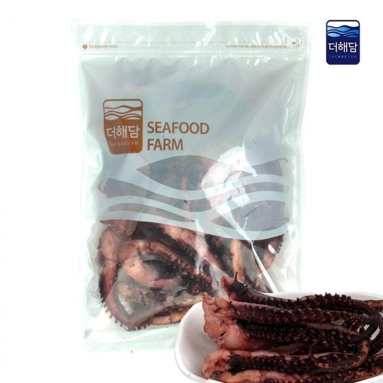 더해담 통오족 중 1kg 오징어채 왕오징어다리 백진미