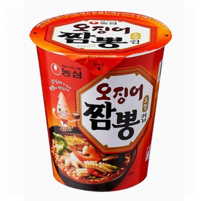 농심 오징어 짬뽕 소컵 67gx6컵 컵라면