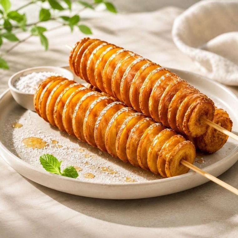 감자튀김 회오리 돌돌 토네이도감자 650g(130gX5개)