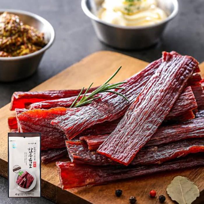 [남도드림] HACCP 장흥축협 담백 고소 오리지널 한우육포 40g