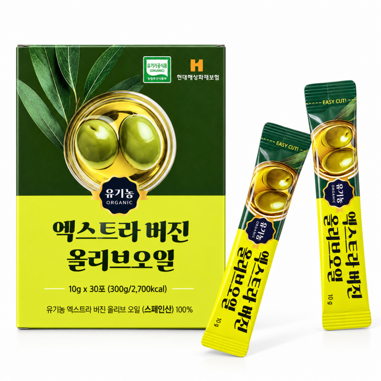 웰러스 엑스트라버진 올리브오일 10g × 30포