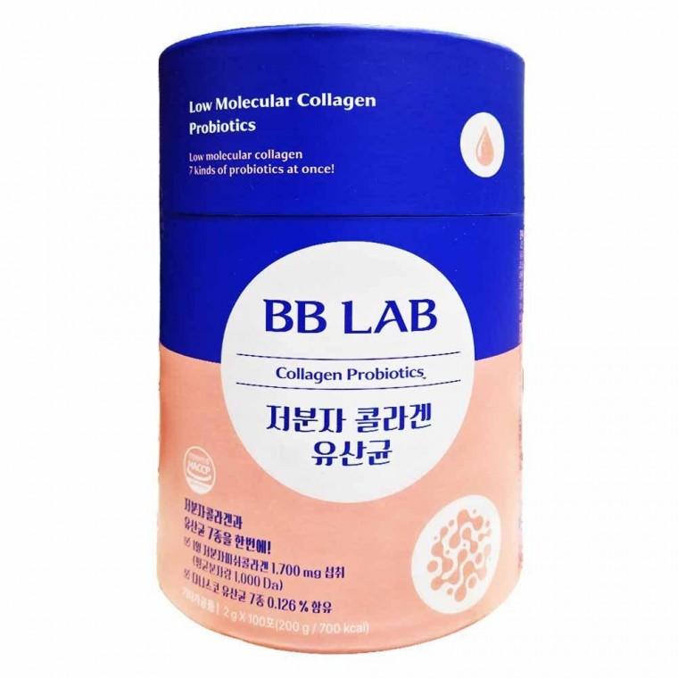 비비랩 저분자 콜라겐 유산균 2g x 100포(200g) 1개