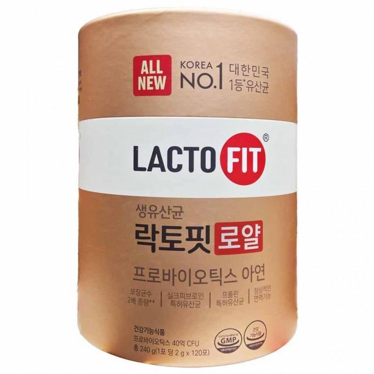 종근당 생유산균 락토핏 로얄 프로바이오틱스 아연 2g 10포 x 12개입 1통