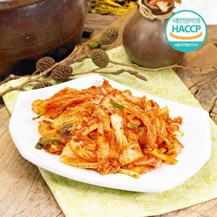 전라도에서 만든 겉절이 3kg HACCP 김치 당일제조