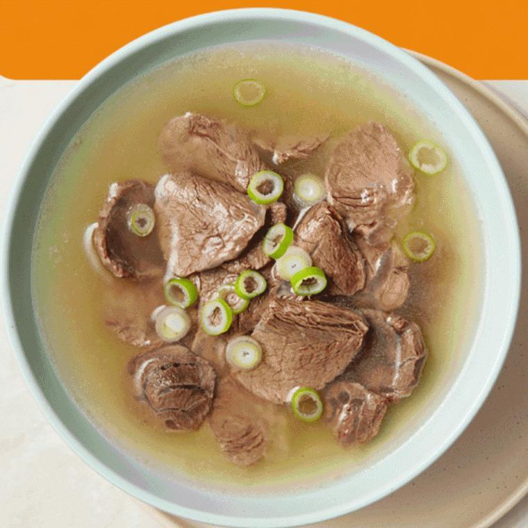 갈비탕 한우 사태살 듬뿍 600g 1팩 rib soup
