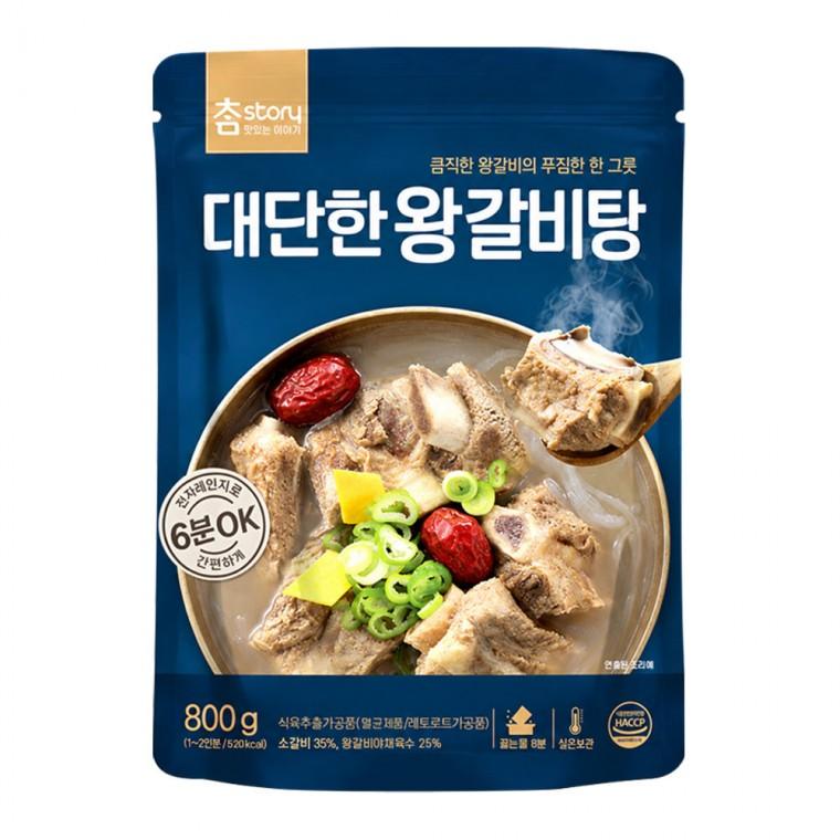 참스토리 대단한 왕갈비탕 800g 1개
