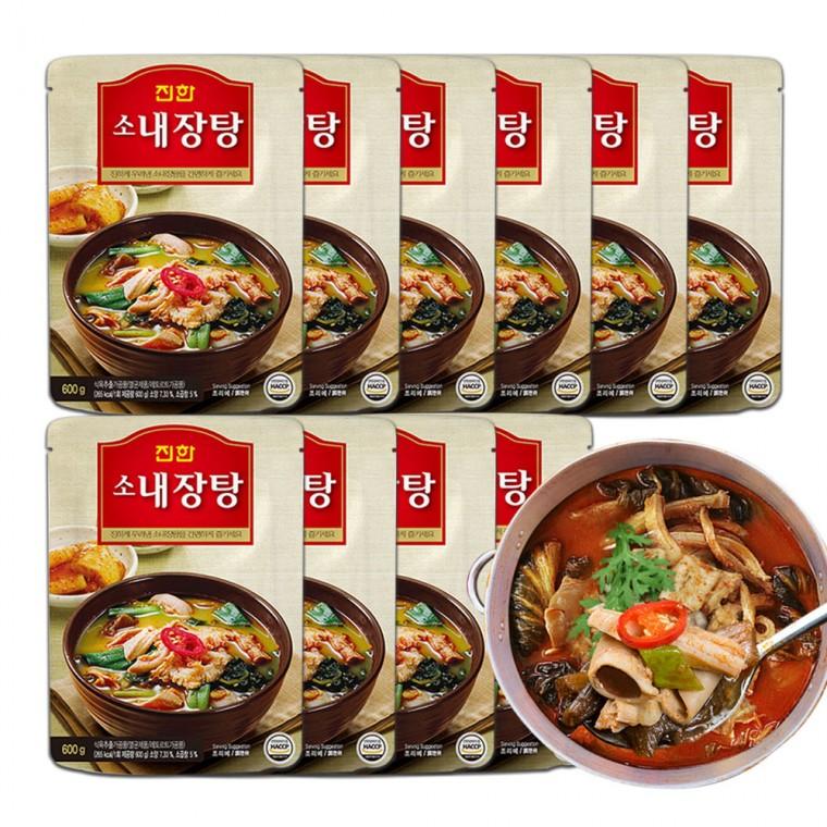 진한식품 소내장탕 600g 10개