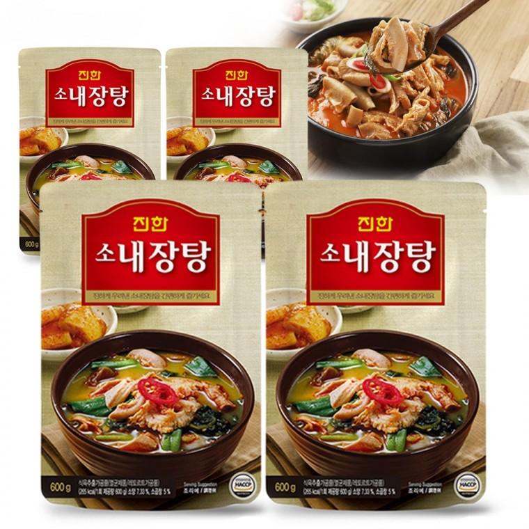 진한식품 진한 소내장탕 600g 4팩
